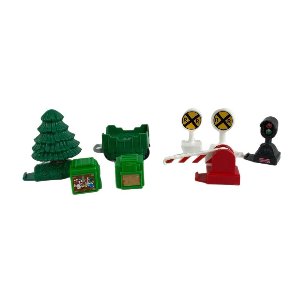 Fisher Price GeoTrax Replacement Parts Pieces - Tree, Signal, R/R Crossing, Etc.